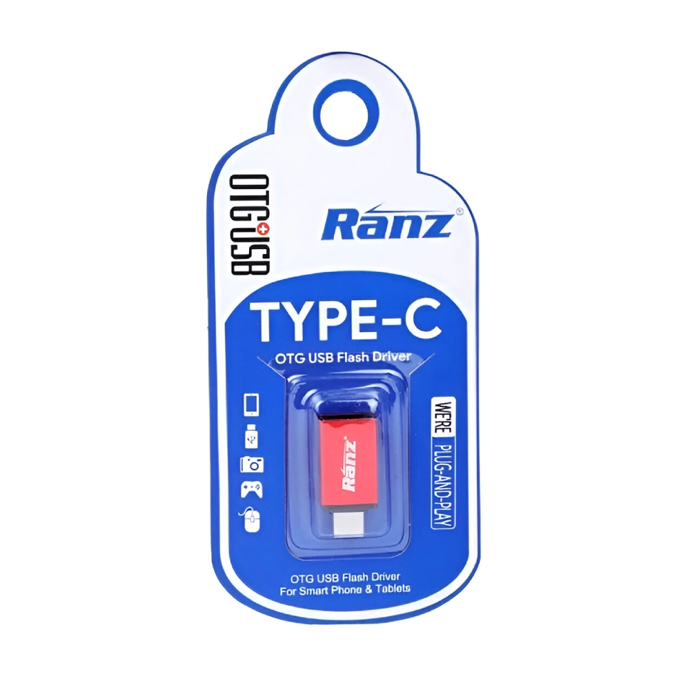 Ranz Type-C To USB OTG Connector